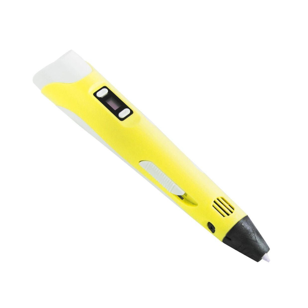 3D Printing Pen Kit - Child-Safe with LCD Display & 3 Sample Filaments DealRush