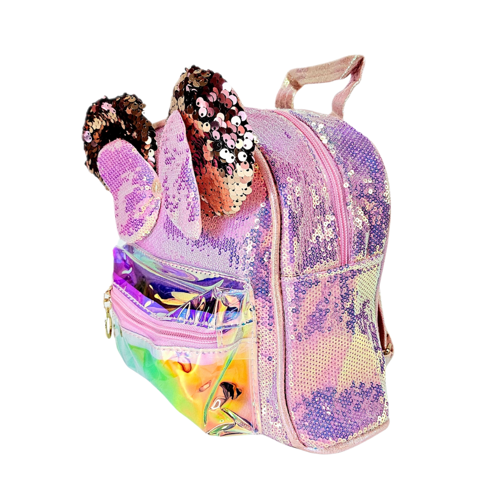 Girls Sequin Glitter Backpack