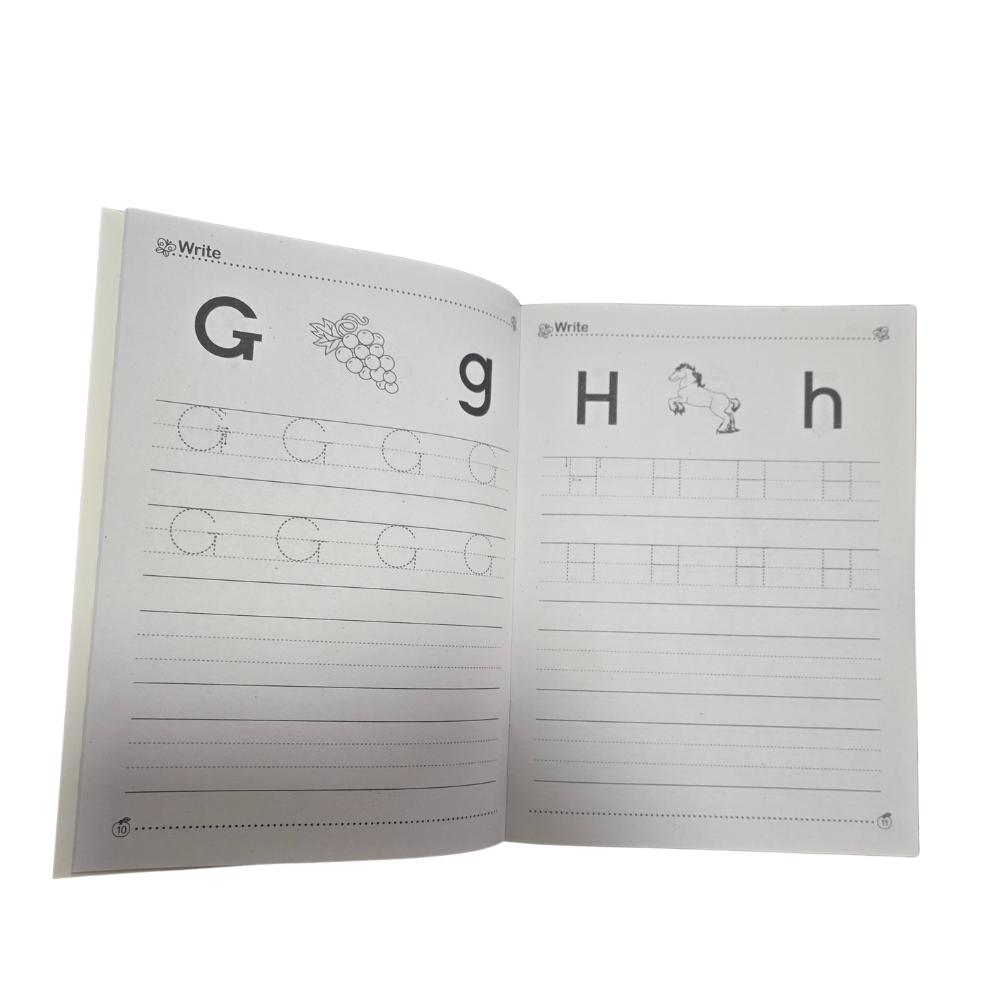 Frozen Workbook - ABC Beginning English Learning Activity Book for Kids