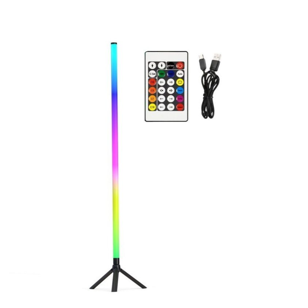 RGB LED Corner Floor Lamp - Colour Changing Ambient Mood Light with Remote Control DealRush