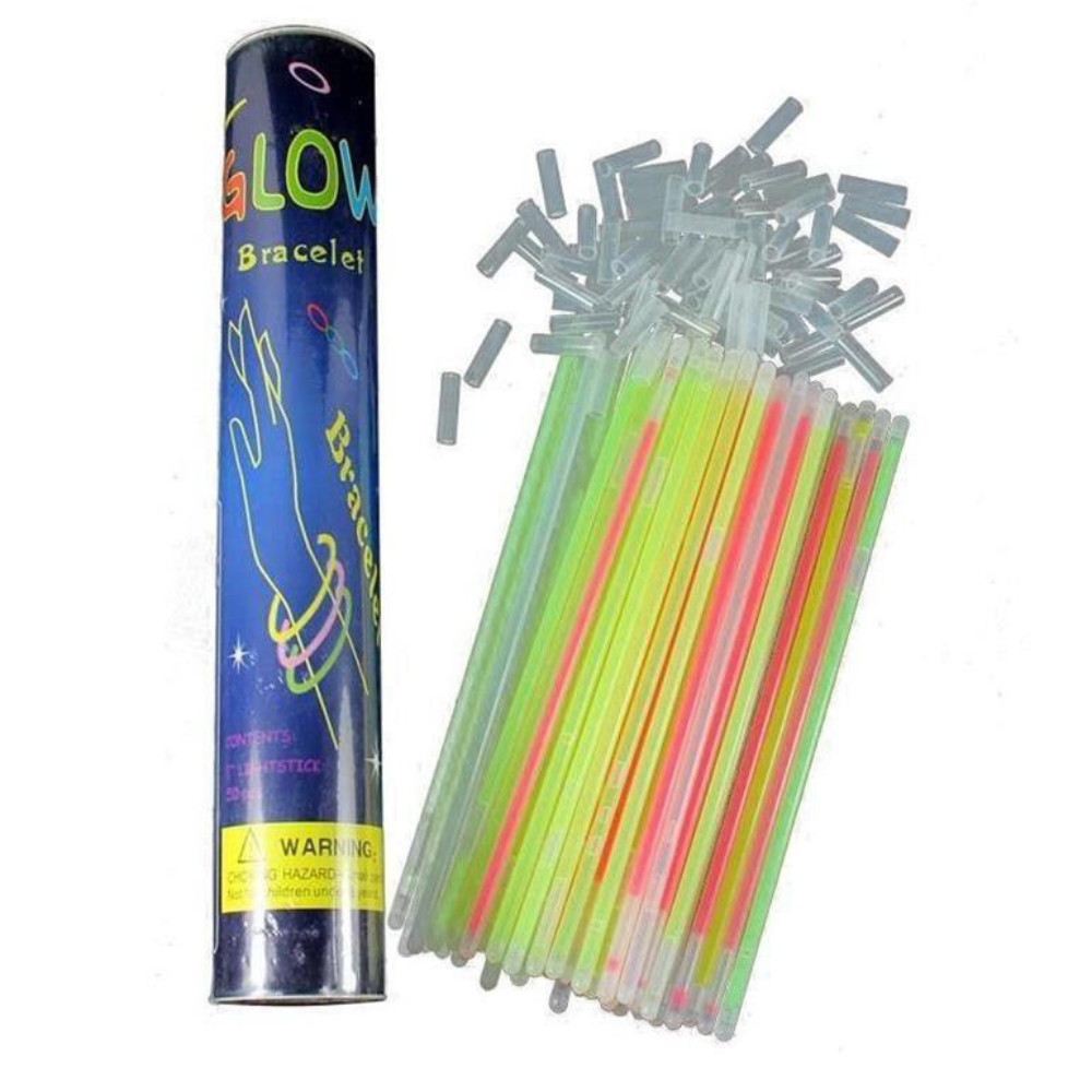 Glow Stick Bracelets – Multi-Color Light-Up Party Accessories for Kids & Adults
