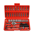 46-Piece 1/4-Inch Socket Tool Set DealRush