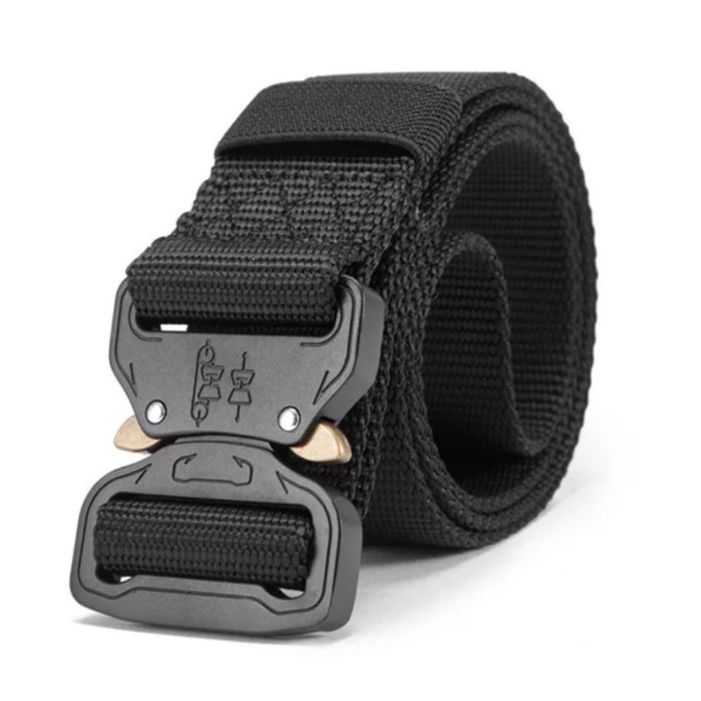 Tactical Belt Quick Release - Heavy Duty Nylon Belt with Zinc Alloy Buckle