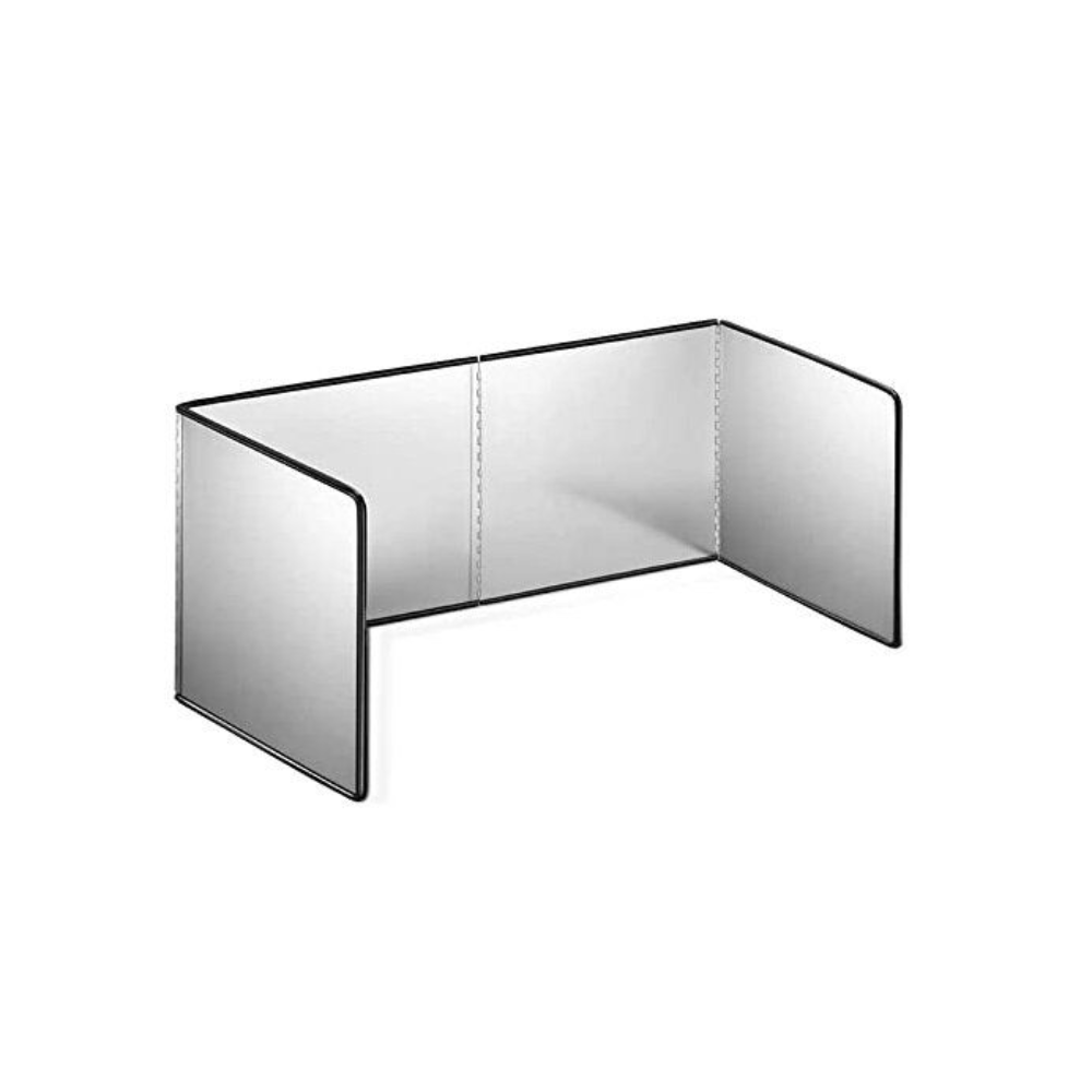 Heavy-Duty Foldable Anti-Splatter Shield Guard for Stove – Large Non-Stick Oil Splash Protector (Galvanized Steel)
