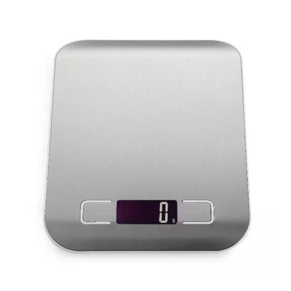 5kg Stainless Steel Digital Kitchen Food Scale - High Precision with Large LCD Display