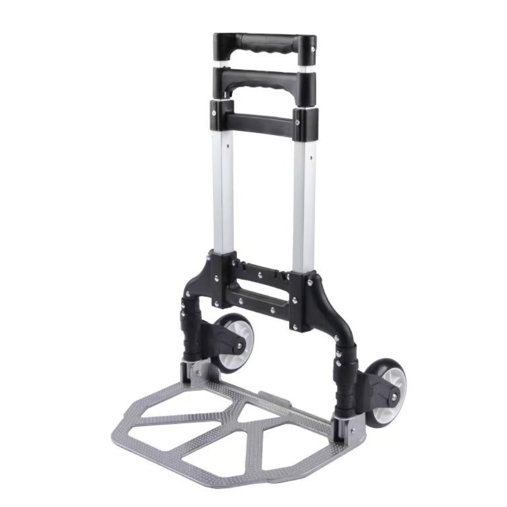 Foldable Heavy-Duty Aluminum Trolley – 70kg Load