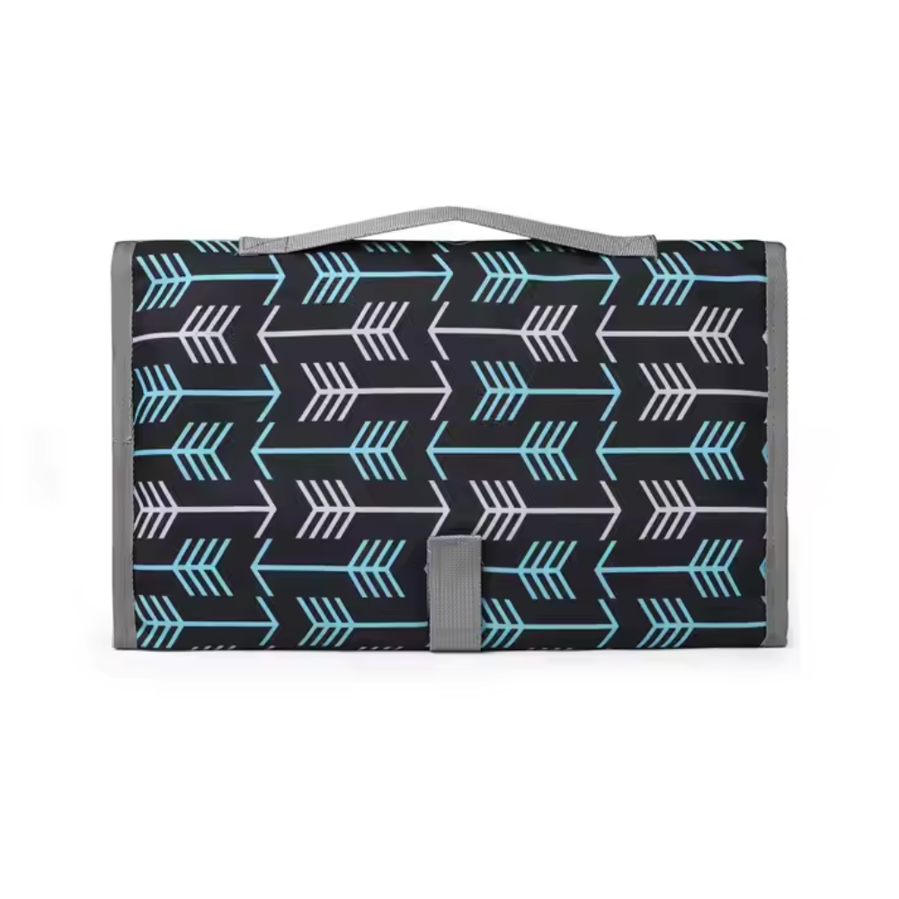 Portable Foldable Baby Changing Mat - Waterproof Travel Diaper Station with Carrying Handle