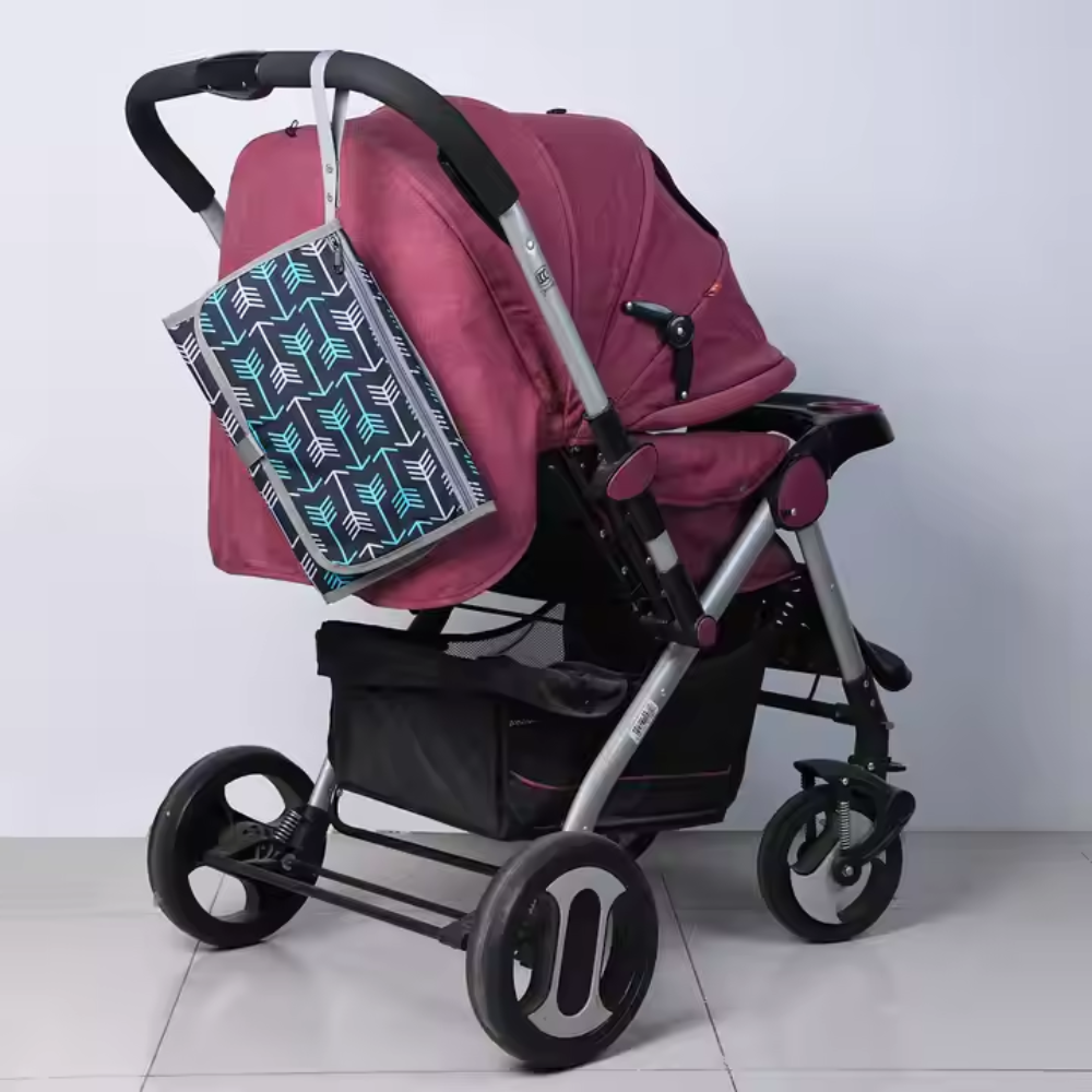 Portable Foldable Baby Changing Mat - Waterproof Travel Diaper Station with Carrying Handle