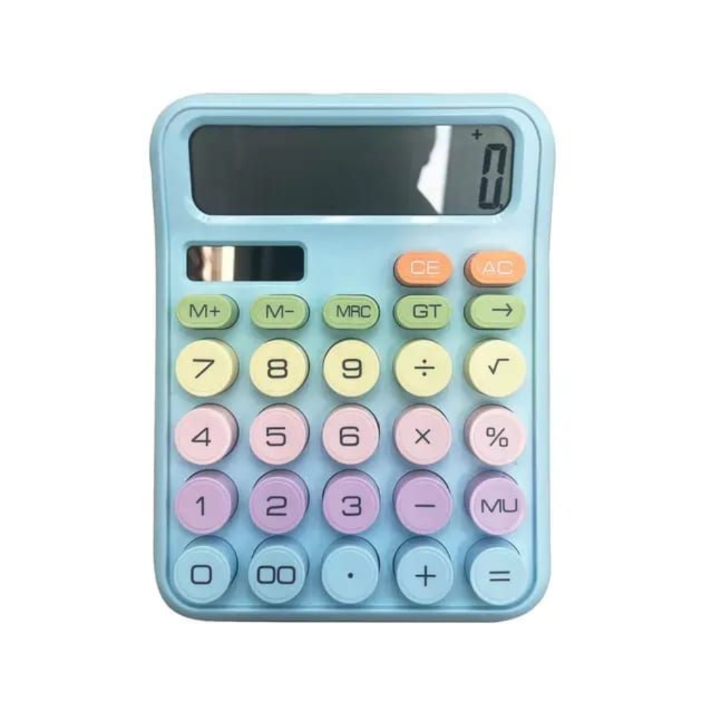 Eco-Friendly Solar Calculator with Battery Backup