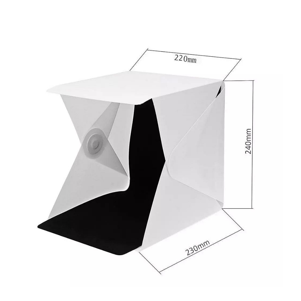 20cm LED Folding Mini Photo Light Box Studio