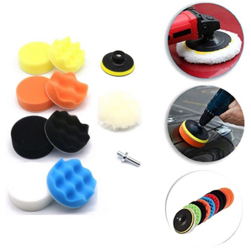 11-Piece Car Foam Polishing Pad Set DealRush