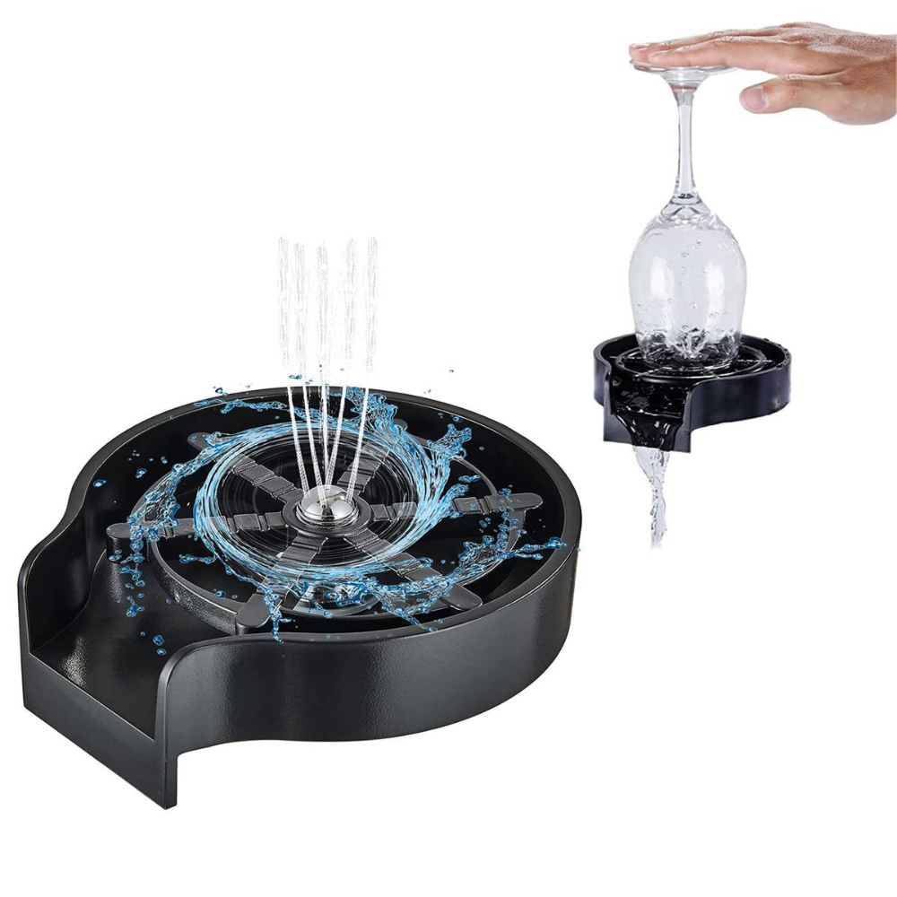 Automatic Glass Rinser for Kitchen Sink