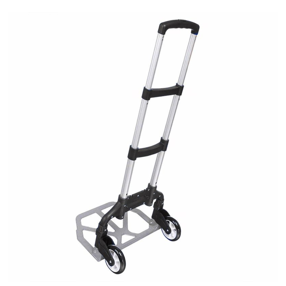 Foldable Heavy-Duty Aluminum Trolley – 70kg Load