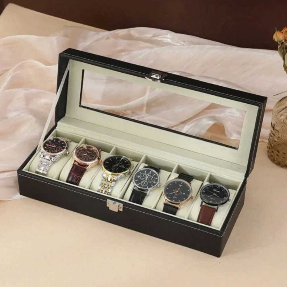 6 Slot Watch Box