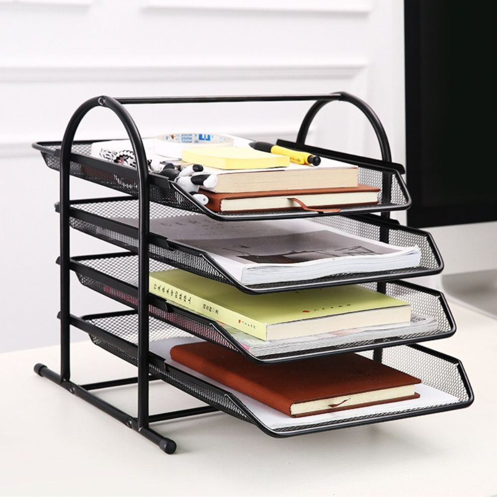 4 Tier Desk Organiser & Paper Tray