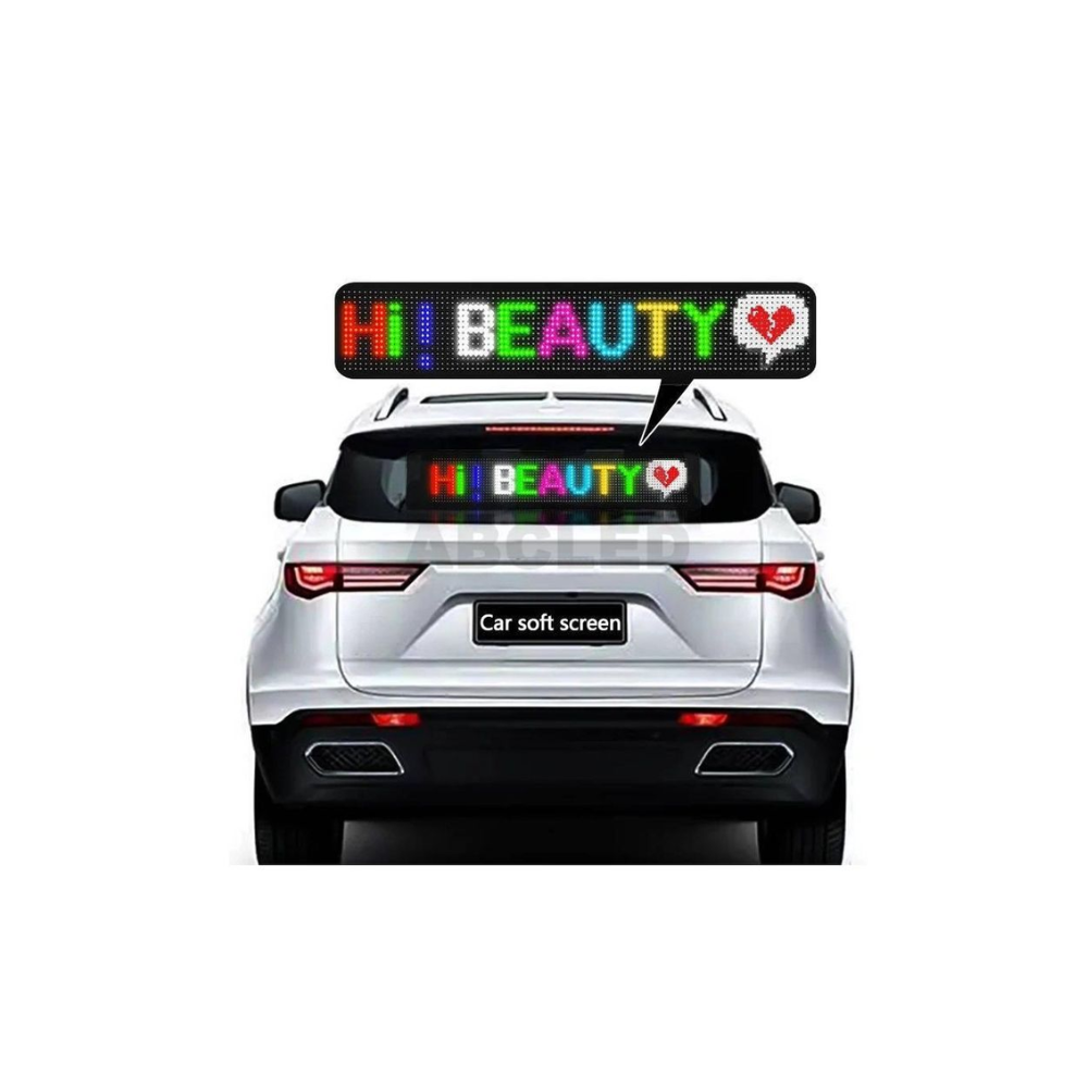 Flexible Colourful LED Matrix Panel - App Controlled Smart Display (3 Size Options)