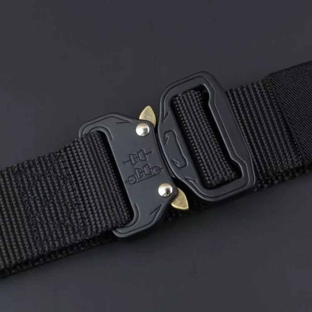 Tactical Belt Quick Release - Heavy Duty Nylon Belt with Zinc Alloy Buckle