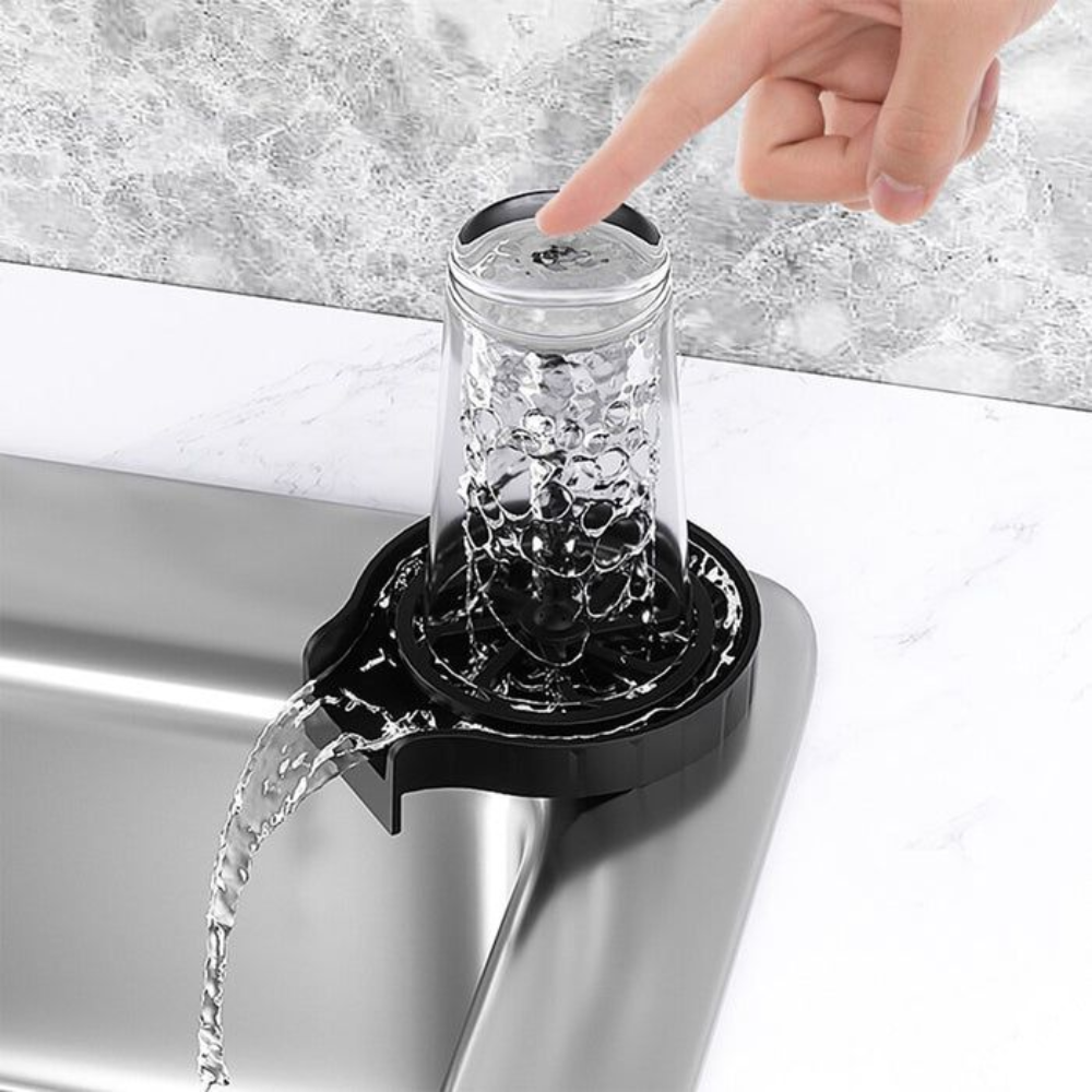 Automatic Glass Rinser for Kitchen Sink