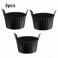 3pcs Reusable Mini Silicone Air Fryer Baking Cups - Non-Stick Food Grade DealRush