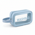 Travel Toiletry Makeup Bag - Small Waterproof PU Leather with Hanging Hook DealRush