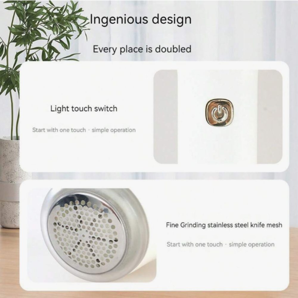 Rechargeable Lint Remover with LCD Display