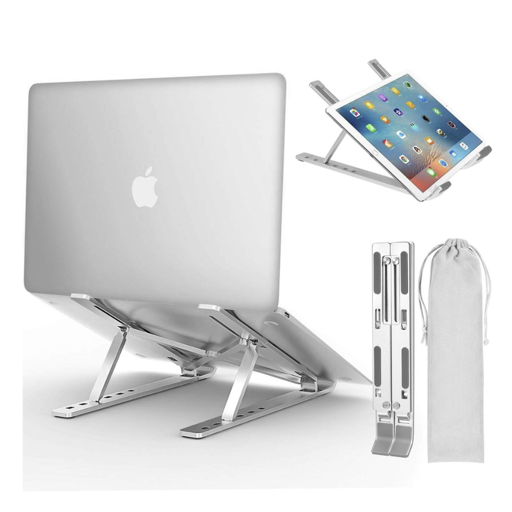 Set of 3 Adjustable Aluminum Laptop Stands