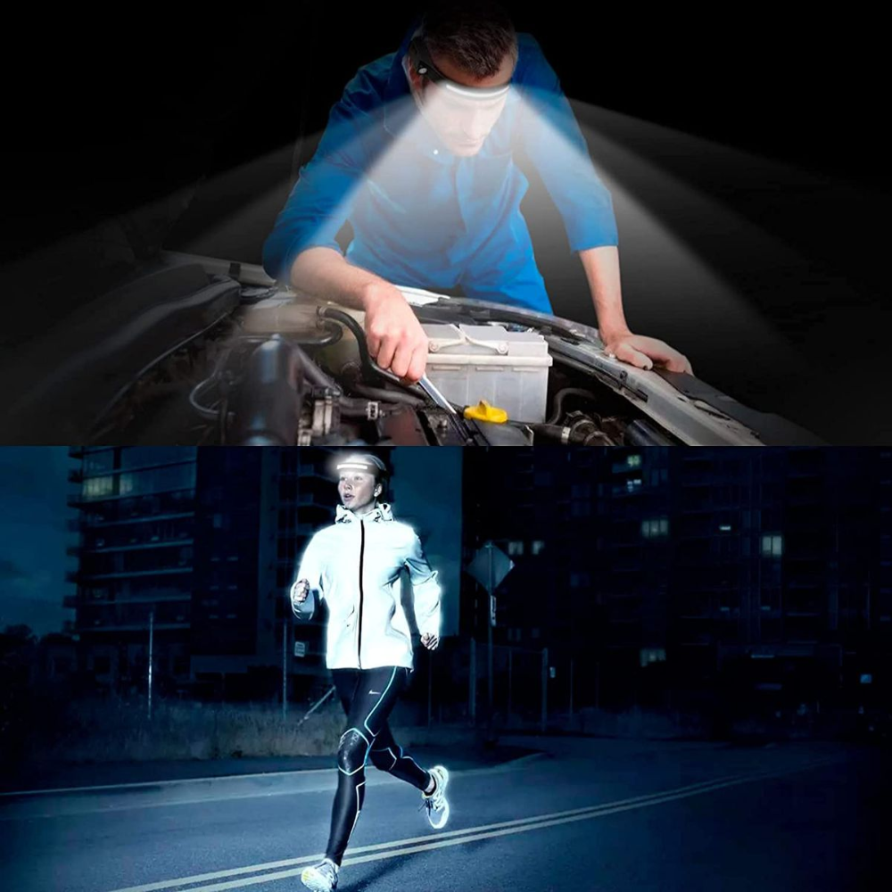 Multi-function LED Rechargeable Head Lamp