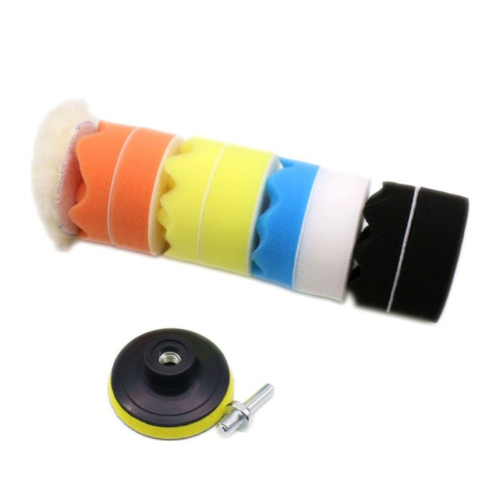 11-Piece Car Foam Polishing Pad Set