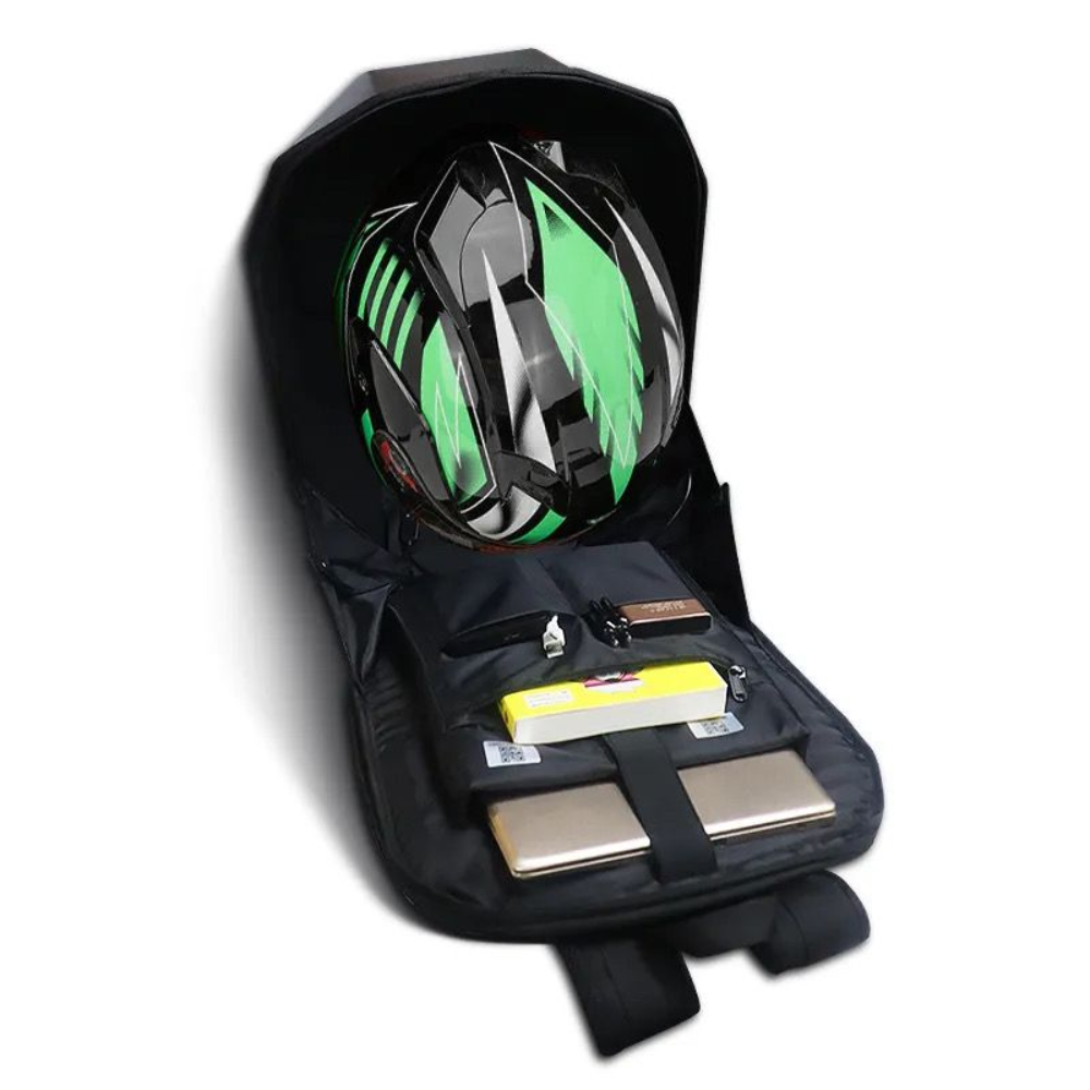 LED Rider Backpack - 3D Hard Shell with Dynamic LED Display & Bluetooth Control