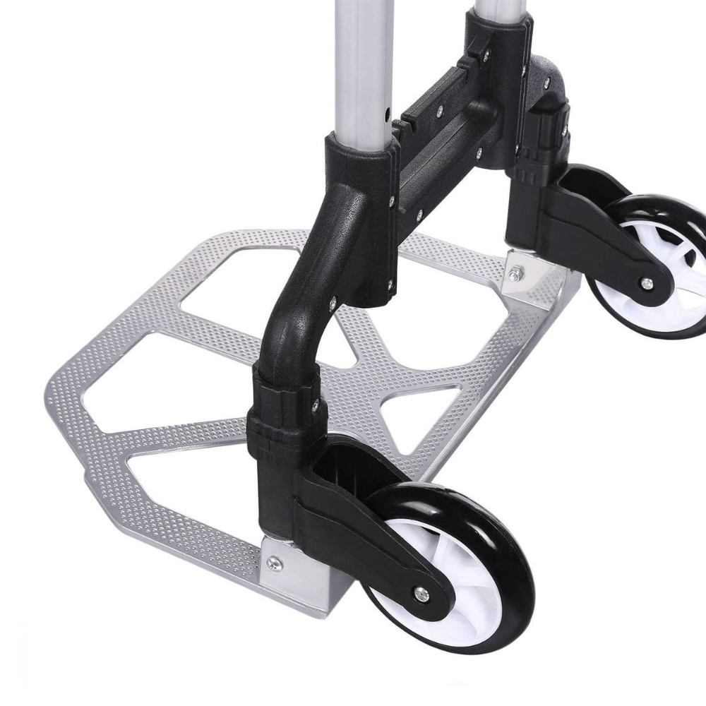 Foldable Heavy-Duty Aluminum Trolley – 70kg Load