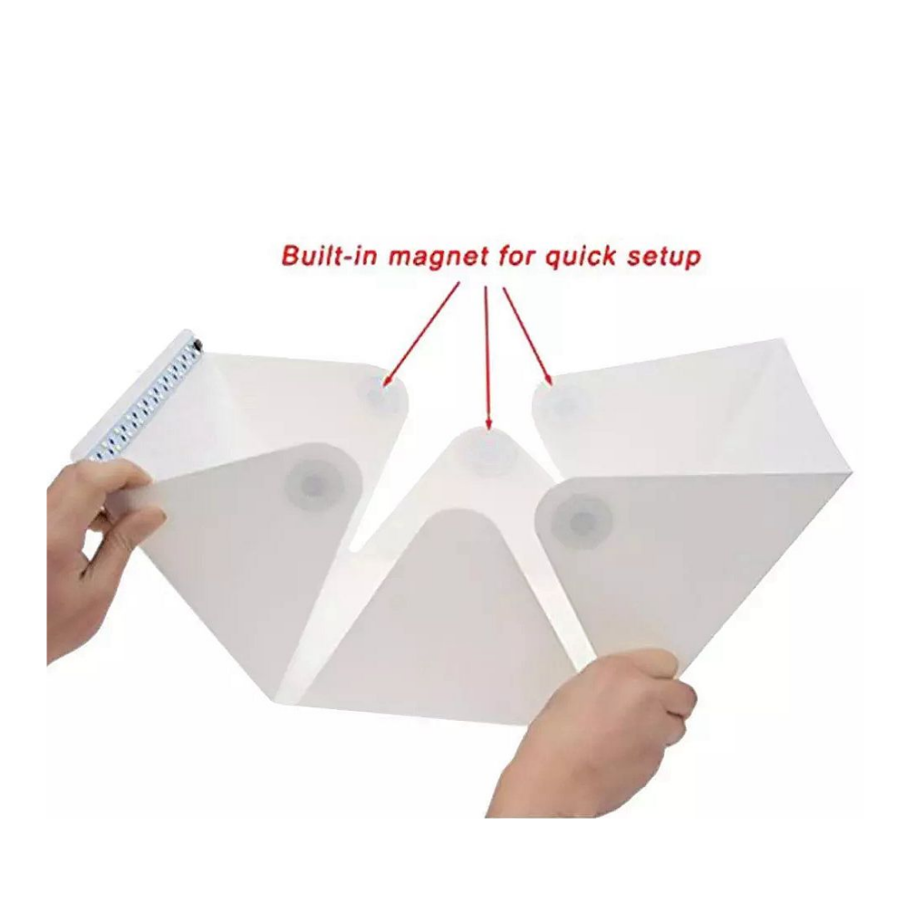 20cm LED Folding Mini Photo Light Box Studio