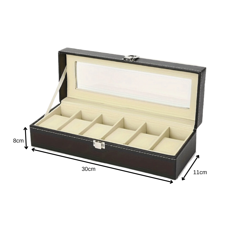 6 Slot Watch Box