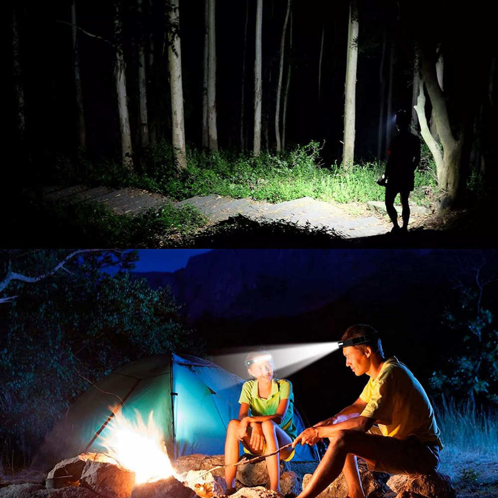 Multi-function LED Rechargeable Head Lamp