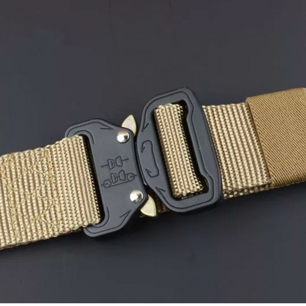 Tactical Belt Quick Release - Heavy Duty Nylon Belt with Zinc Alloy Buckle