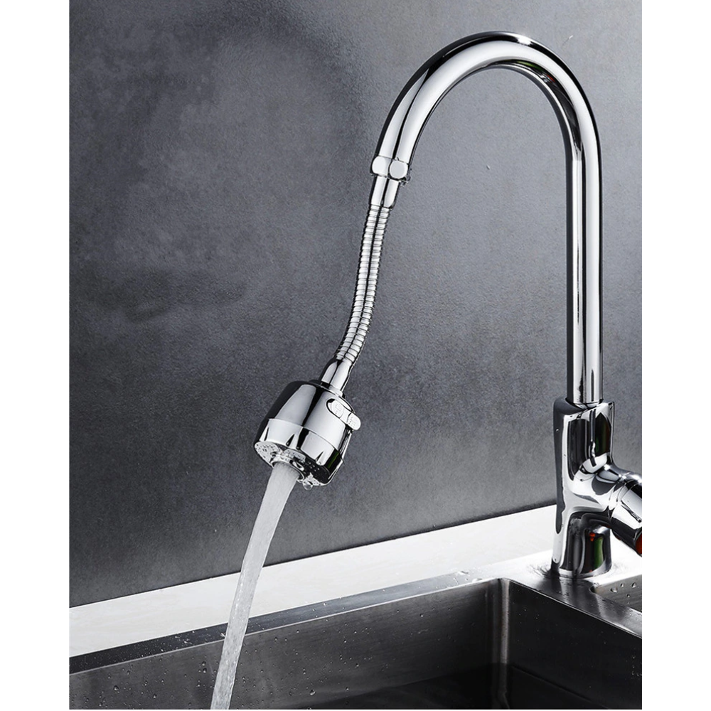 360° Rotatable Water Saving Faucet Tap - Dual Mode Kitchen Aerator with Splash Filter