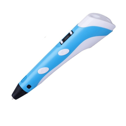 3D Printing Pen Kit - Child-Safe with LCD Display & 3 Sample Filaments DealRush