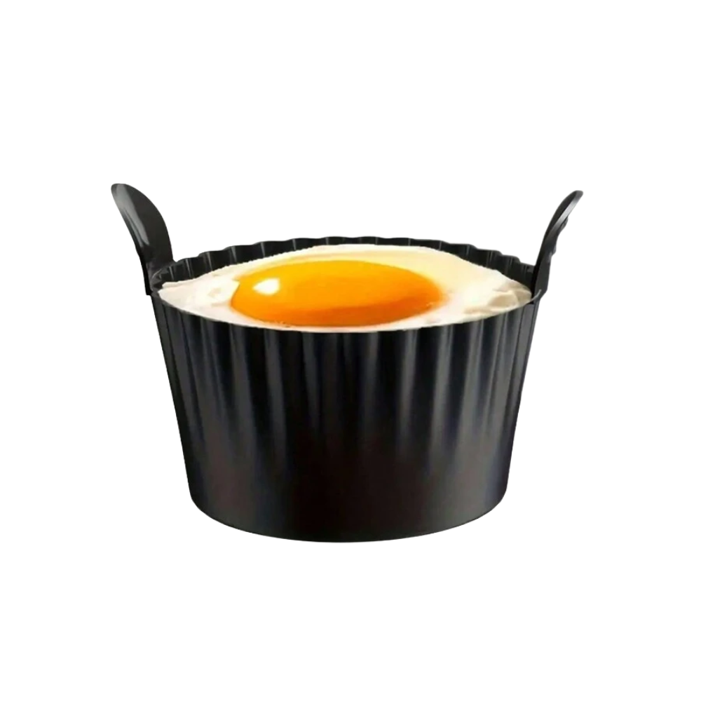 3pcs Reusable Mini Silicone Air Fryer Baking Cups - Non-Stick Food Grade