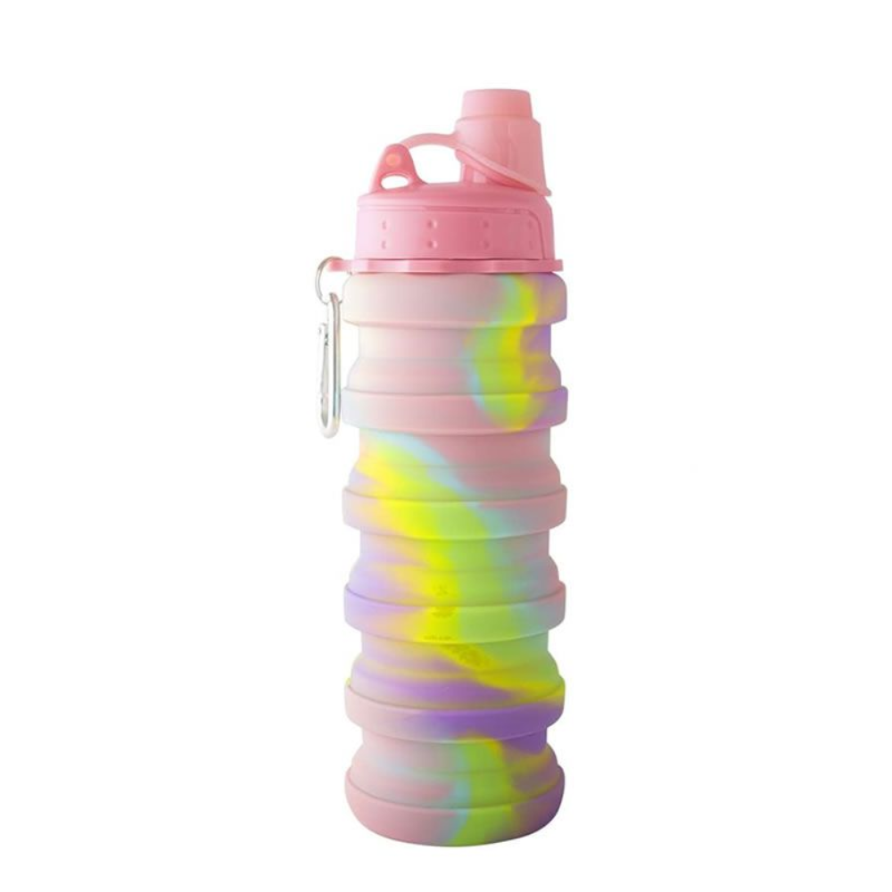 Collapsible Silicone Water Bottle 500ml