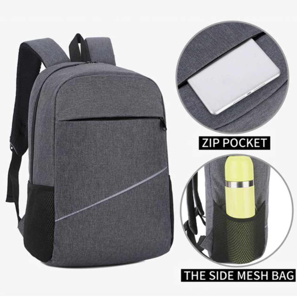 Contemporary Anti-Theft Laptop Backpack with USB Charging Port