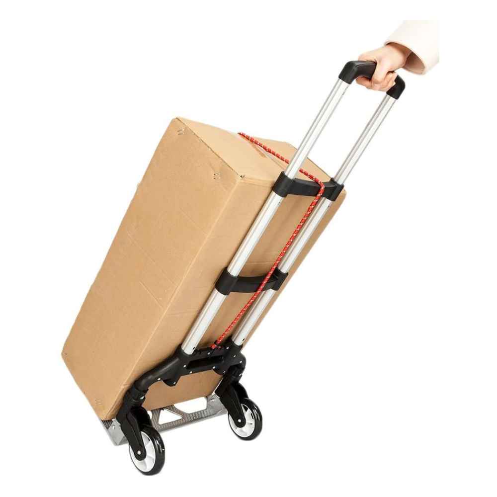Foldable Heavy-Duty Aluminum Trolley – 70kg Load