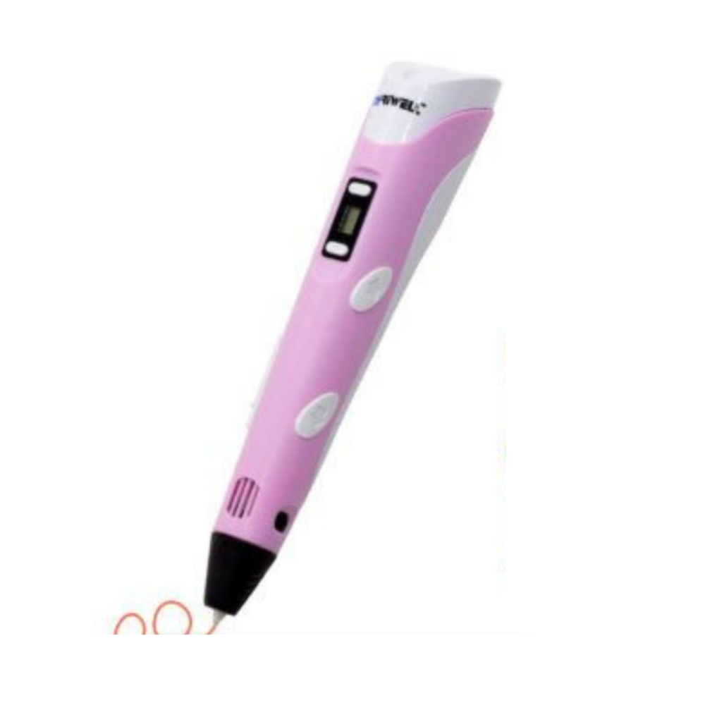 3D Printing Pen Kit - Child-Safe with LCD Display & 3 Sample Filaments DealRush