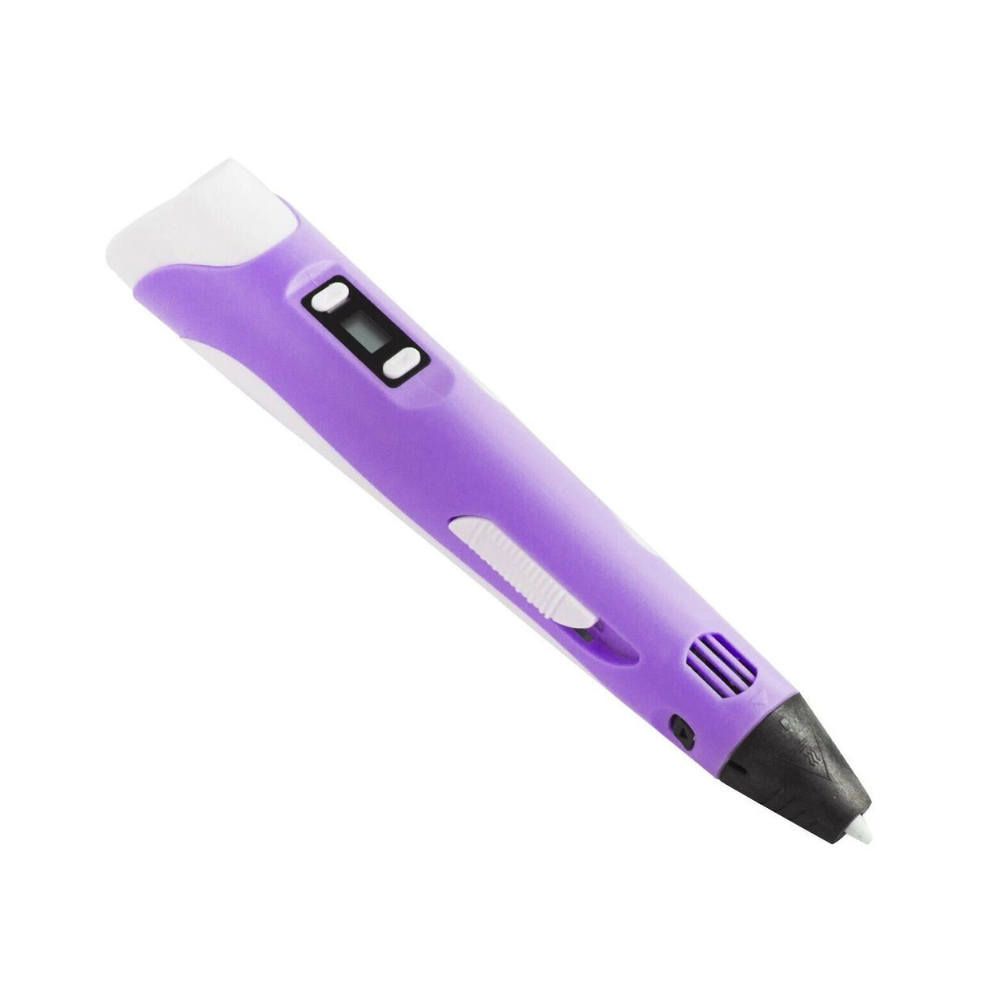 3D Printing Pen Kit - Child-Safe with LCD Display & 3 Sample Filaments DealRush