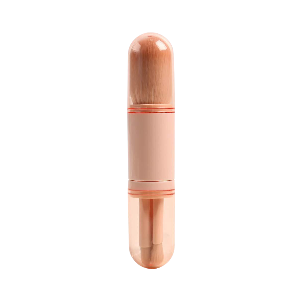 4-in-1 Travel Makeup Brush Set