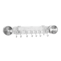 Wall Mount Kitchen Tools Holder with Suction Cups - Multi-Hook Utensil Organizer DealRush