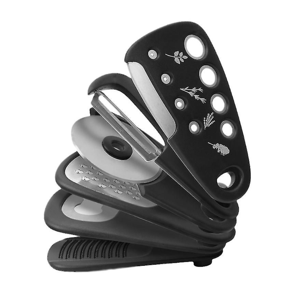 6pcs Kitchen Gadget Set - Multi-Function ABS Plastic Tools with Stainless Steel Blades DealRush